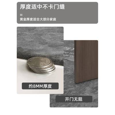 门进款门脚家用耐脏吸尘入户垫地垫2025新室外垫防滑ltao8056垫大