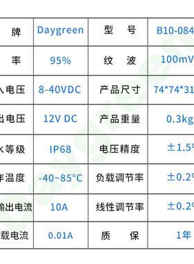 8-40V转2V载稳压器1V转1122V稳压24V降12382V10A直流转车换模