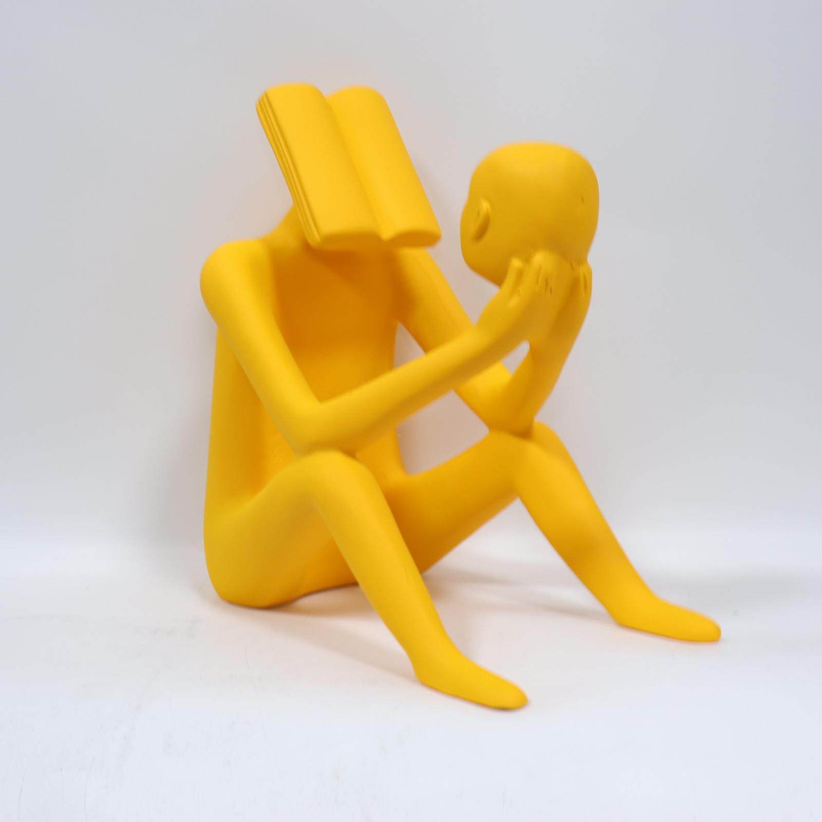 创意约厅树脂装饰抽象人塑物雕摆件简家居饰品客-样板房玄关装饰