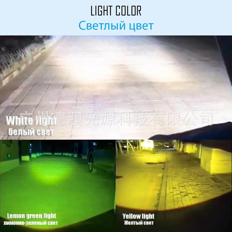 1D雾灯璃透镜FL30-283.0黑边装三色LE蓝D雾灯透镜汽车灯泡改色玻