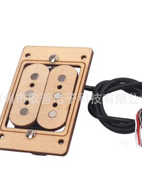 乐配件吉用三弦双器拾音RIJ纤他维板/枫木/玫瑰器木