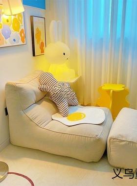 懒人沙发可躺可家用榻榻小户型单室人躺椅卧卧网红租ZMB房间小沙