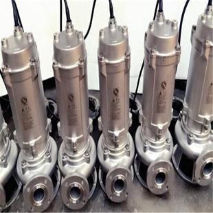 厂家755W潜水排污泵锈不钢Q无堵下塞立式 管道排污泵YW液排污泵