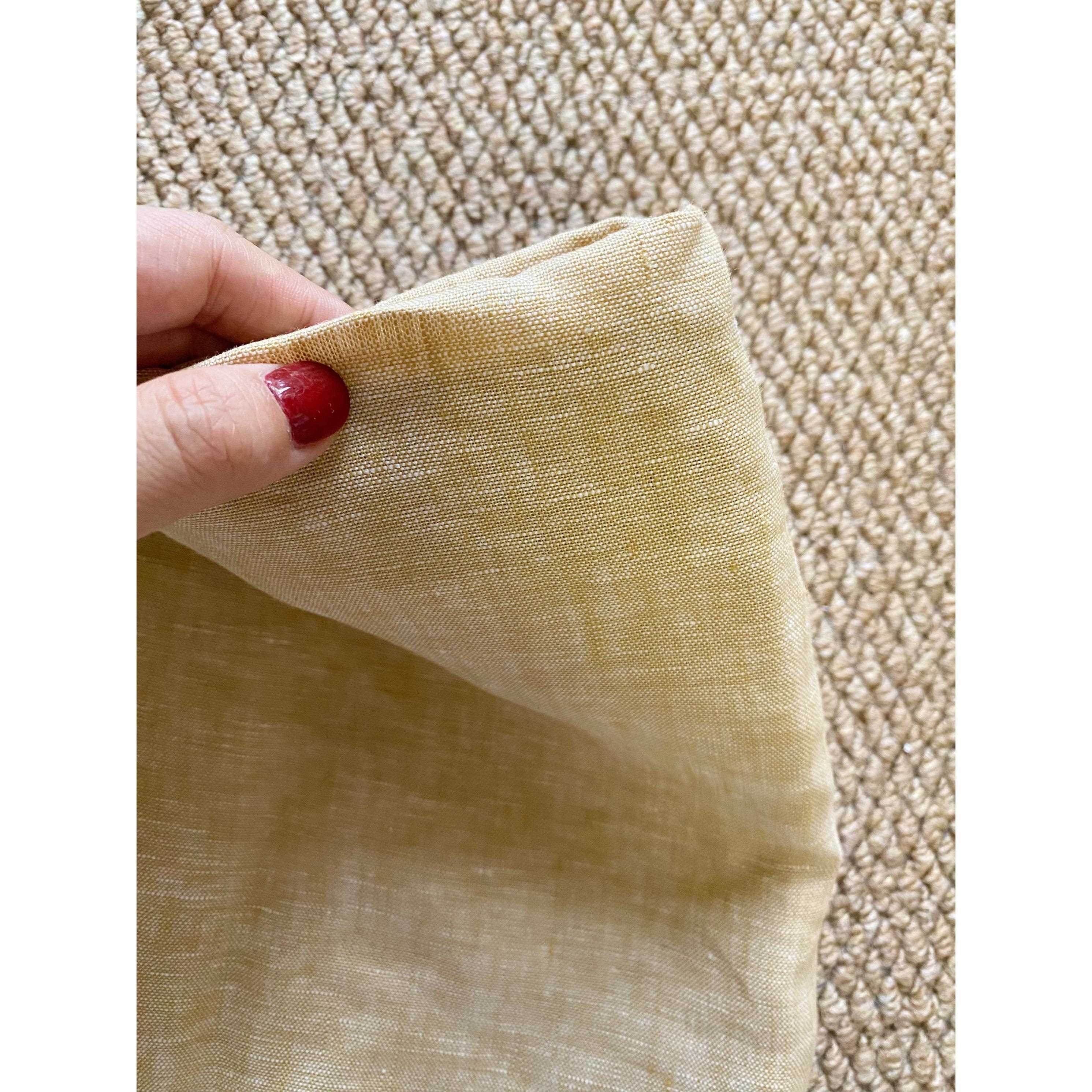 微瑕夏季汉布头亚麻布麻布料头BKQ面纯料手工布料服装麻面料