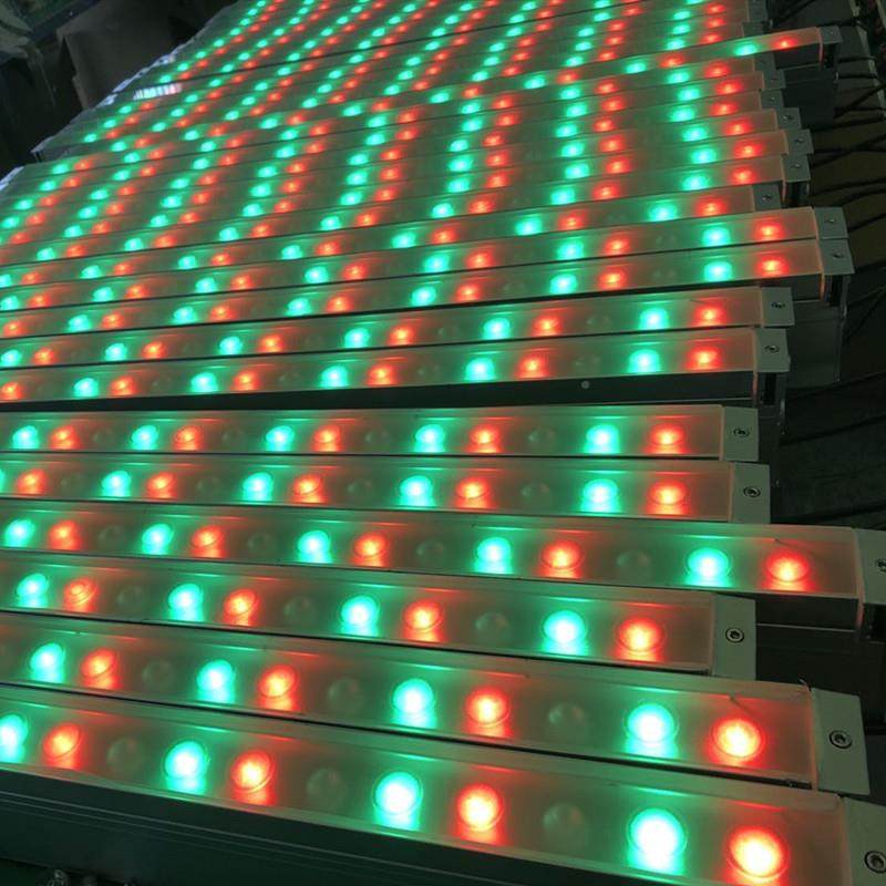 广场嵌式洗墙七SM-12W-D彩甲板长型地条埋灯led无缝地脚台阶线入