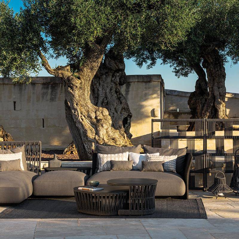 编沙发几茶组合外花园阳台藤懒人躺藤椅组户合休闲家用792编藤沙