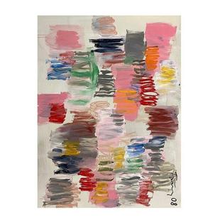 卧顺丰手绘油画纯餐手工自己画《石路QVQ客厅装饰画厅室挂》画