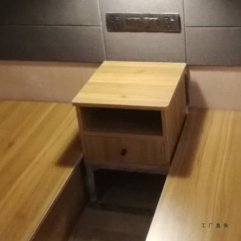 快捷酒店宾馆家具床头柜置物柜挂衣板标间床全套行李柜桌床头软包