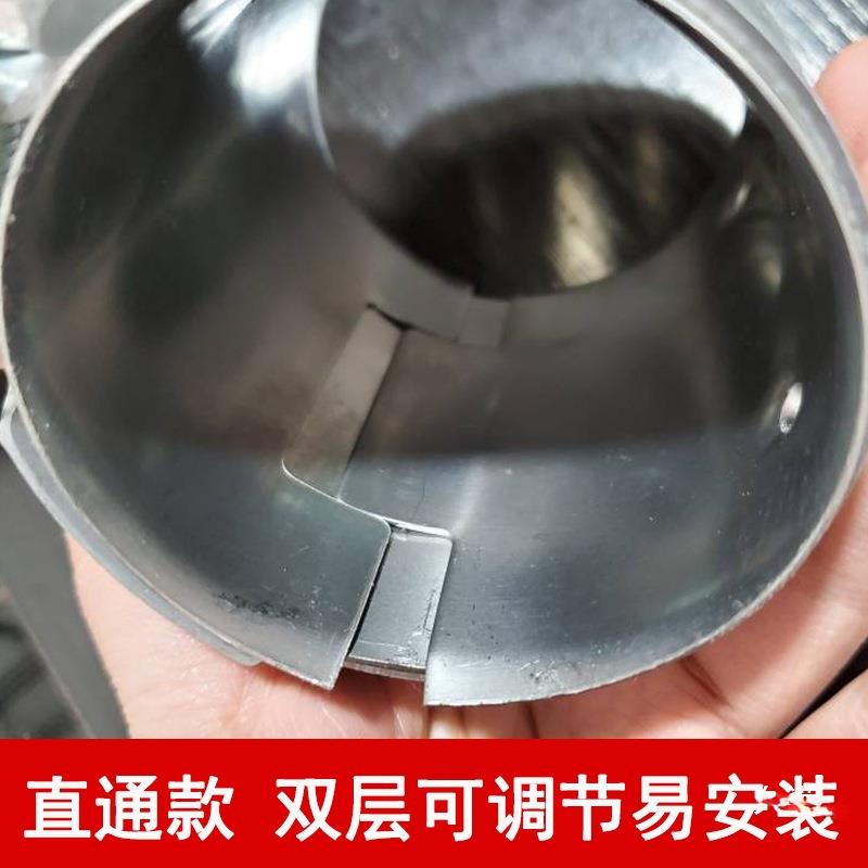 汽车排连气管消声器抱卡箍变转径头转换接口接接器卡排气管卡子套