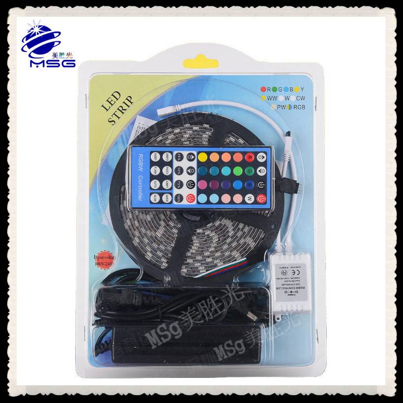 12vRGB灯带5050 RGBw RGBww灯带 防水滴胶软灯条60灯吸塑套装