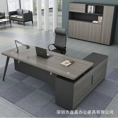 办公家具简约现老板桌大台总裁桌经班代桌主管桌老理BK-005板办公