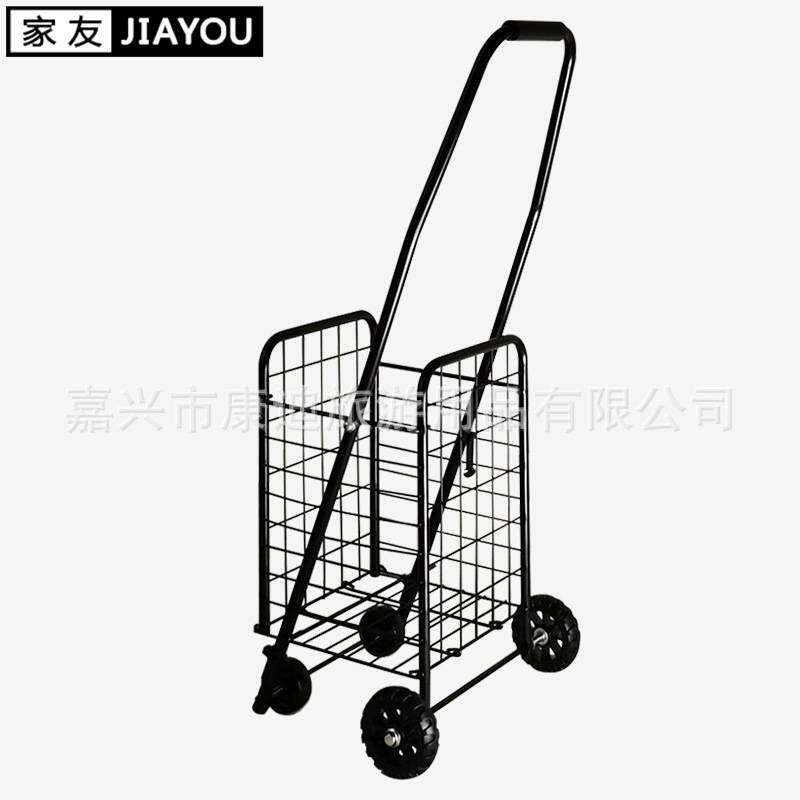买菜小拉车推车摆摊露营拖车户外超市购物手拉车家用老年人折叠车