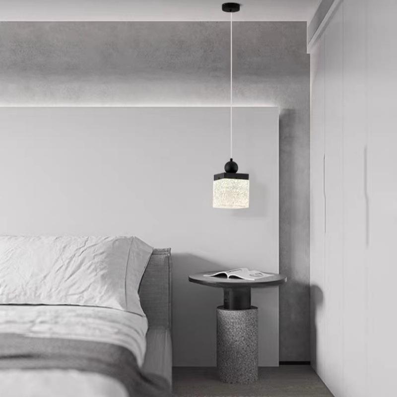 现新款意式床头小吊灯代简个性创意过道504约轻奢餐厅吧台单头吊