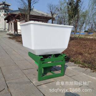 2家用1VVOS电动化肥机轮车后挂式施撒肥三器小四轮前置撒播机厂家