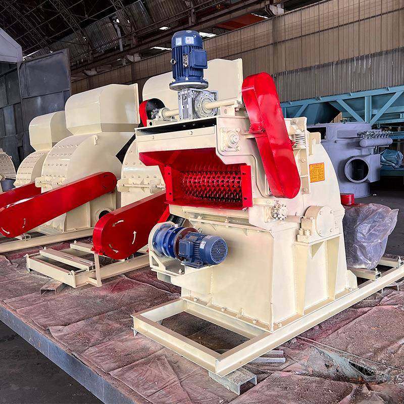 压厂家直供材树枝强ZBH条制进料粉碎机树枝柠木粉碎设备辊强制进