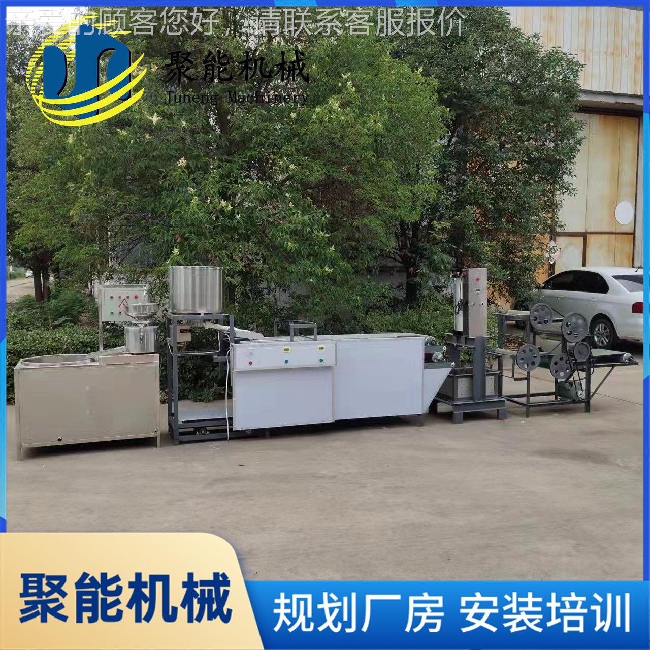 三连磨干豆腐 小干型豆腐厂NME家机器 全自机张动千皮双剥皮机