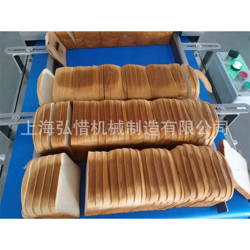 商用大列巴切片机 大型吐司面包连续切片机 方包法棒全自动切片机