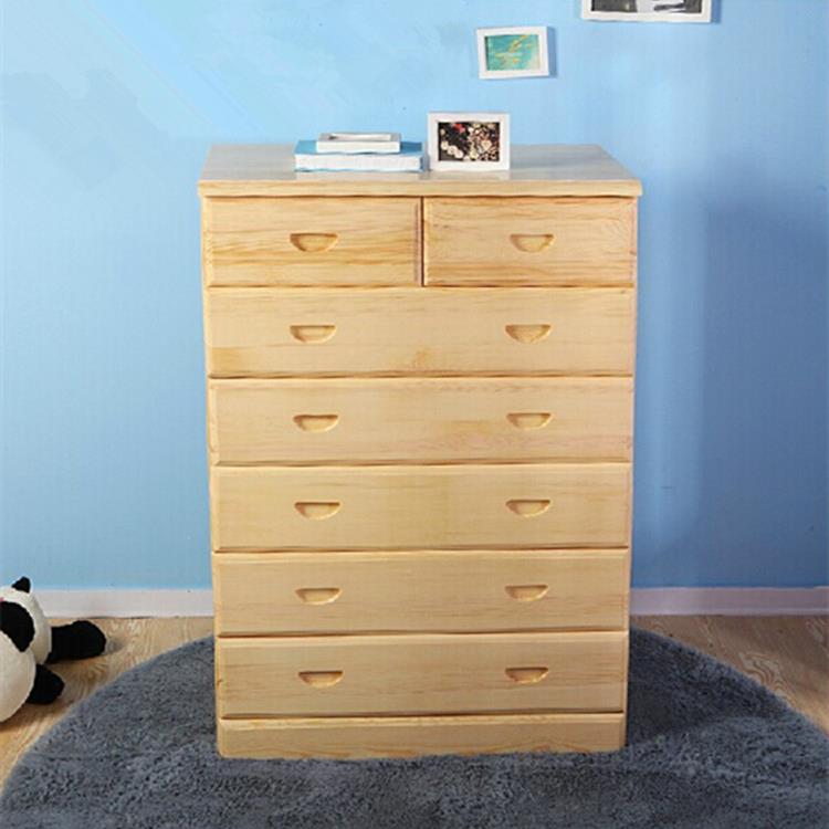 松木斗柜DG房实木柜五六七橱卧室斗储物柜化妆间收纳书抽屉柜