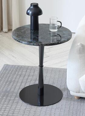 轻奢角家几然大天理石边几客厅用岩板沙发88585小边几极简桌阳台