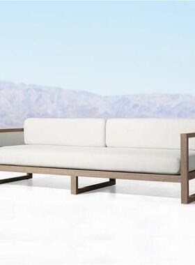 沙发庭院别园墅花室外休露台酒店民家具组合实木NOX防水柚木户宿