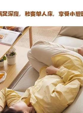 懒人沙发躺可睡榻米躺椅单人红网RDO可卧室黑榻色民宿小沙发人类