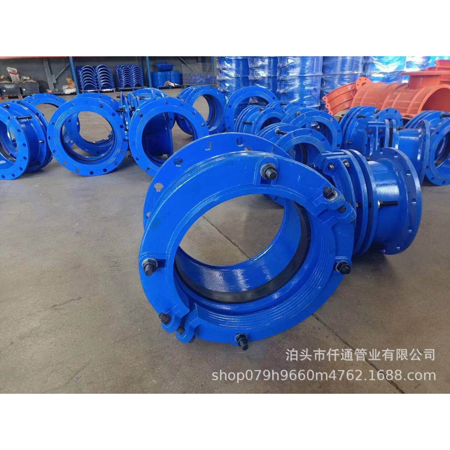 铁管单法兰防脱甲管伸缩器,管道连接器,压兰甲,快接法兰200。