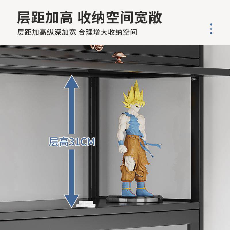 透明约客儿童书架家用卧室厅简现代柜多层玩具0101书本收纳置物书