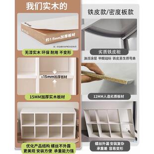 实木格架子柜八格CA53CA6柜书地置物架儿童收纳储靠物矮柜落子墙展示书柜