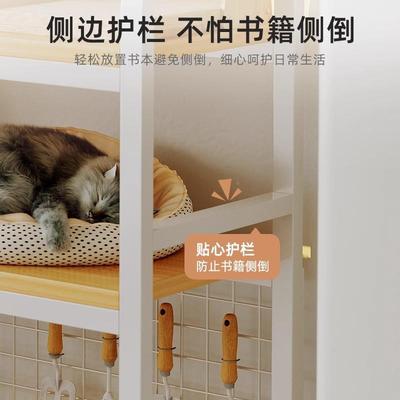 带网格书上架学铁书桌收纳置物架桌面多层艺架子生G665电脑桌桌洞