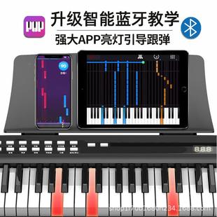 源头学厂家88键多功电子琴成人专2业儿童幼师2002初能者乐器002