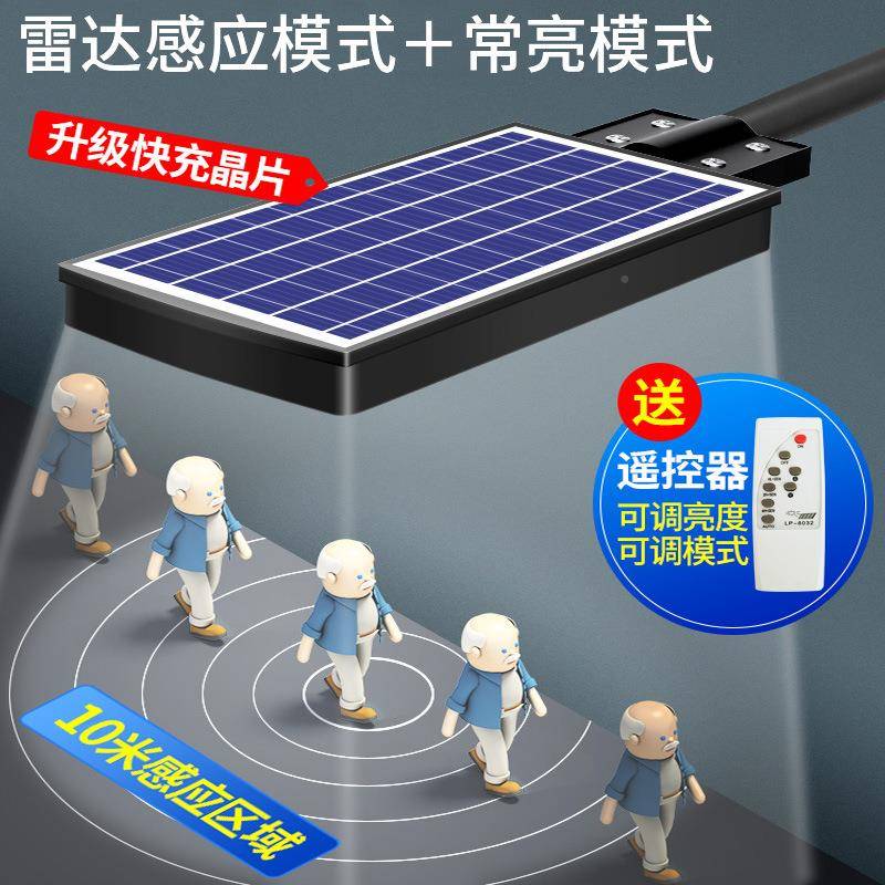 太能外灯2025家用院灯照明灯PBP农村自动庭阳门口人体感应户路灯
