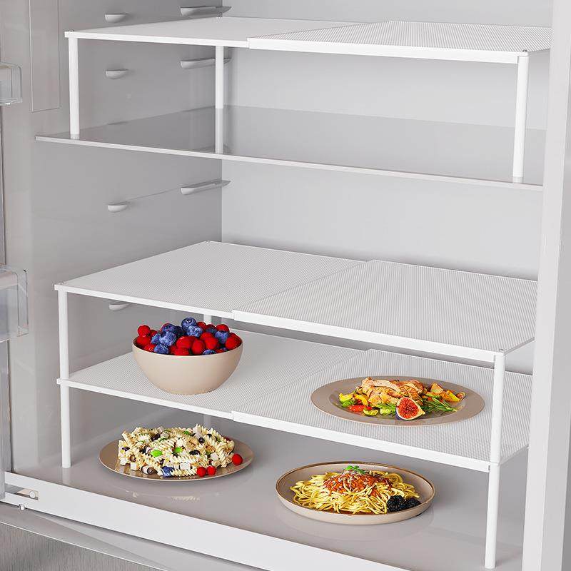 R0T隔冰箱内部分I层置物架隔层架冷藏室分支板架托架可伸缩XnCGZh