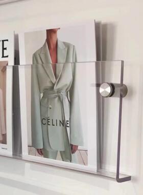 厂家直销亚克挂力杂志IEP架墙挂上绘本架墙展示架壁架式书（订货