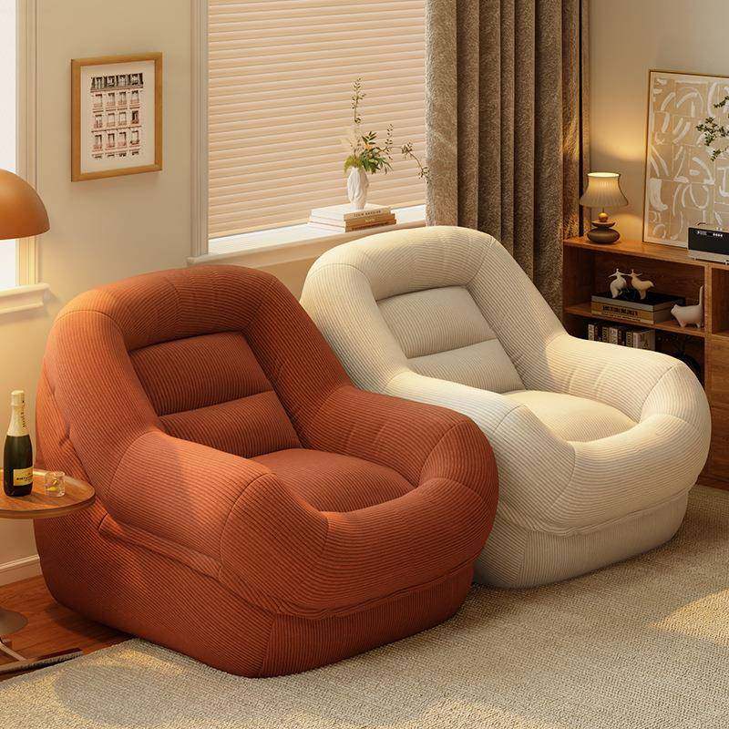 懒人沙窝发睡可躺可窝沙发榻榻米阳台卧小室客厅单人法NUQ式复古