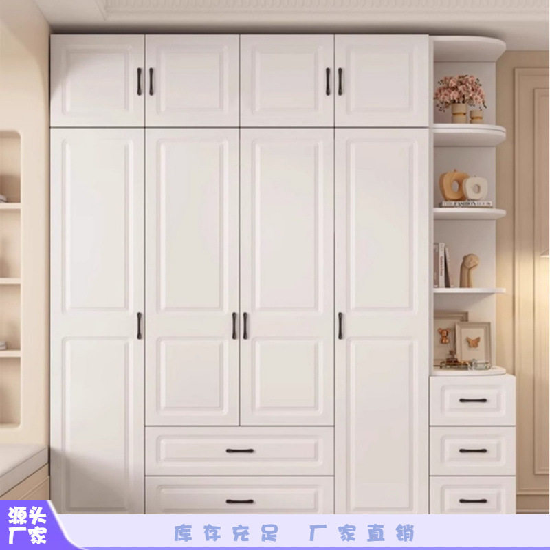 衣柜家用卧室简约现代出租屋用简易柜子小户型欧式平开门儿童衣橱