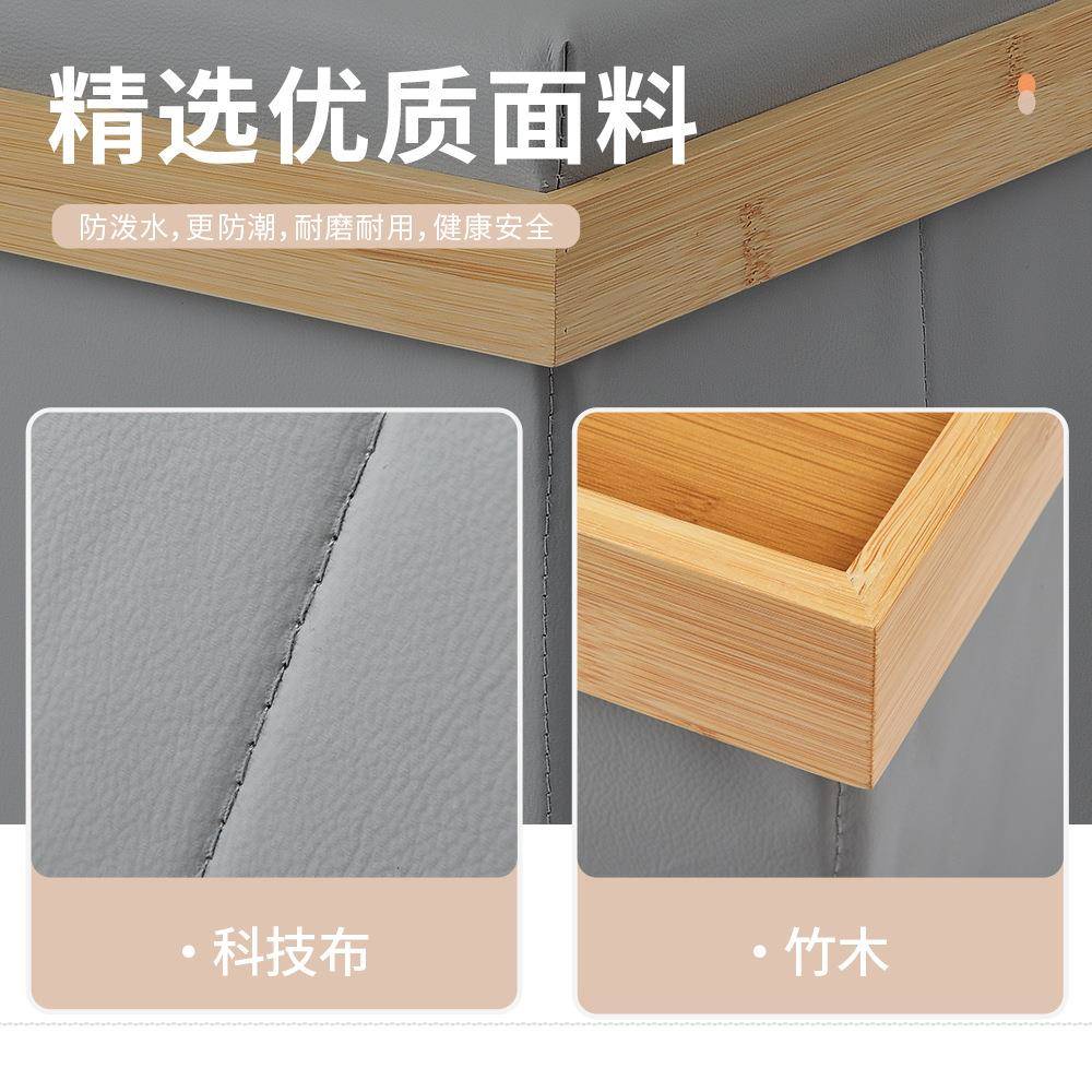 新款家用多功能可折叠茶几收纳凳玩具储物凳加厚可坐人收纳整理箱