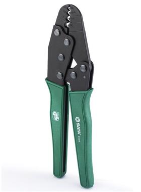 世6310达9116钳线裸端子压著钳冷压接钳棘轮YO端子0.5-10压mm2