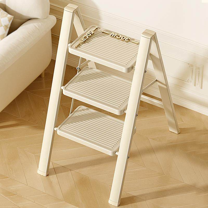 折梯子家用能折叠伸缩室多功加KEN厚人字梯小型轻便三步内梯爬梯