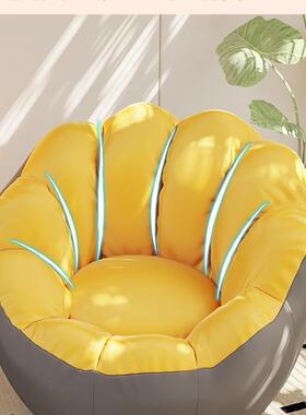 懒人沙发可躺可PEJ睡卧室人小沙发单阳休台闲坐榻榻米人类狗窝躺