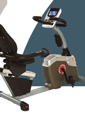 模斯870R家用室内辅助老人运动背靠卧式健身脚踏功率骑行车