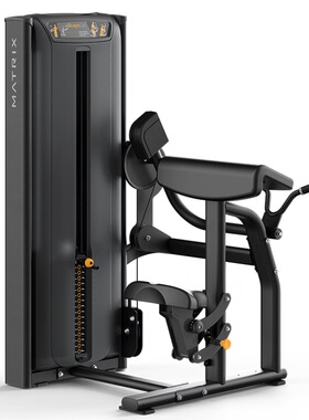 美国乔山MATRIX商用健身房VS-S40H坐式手臂屈伸肱二头肌训练器械