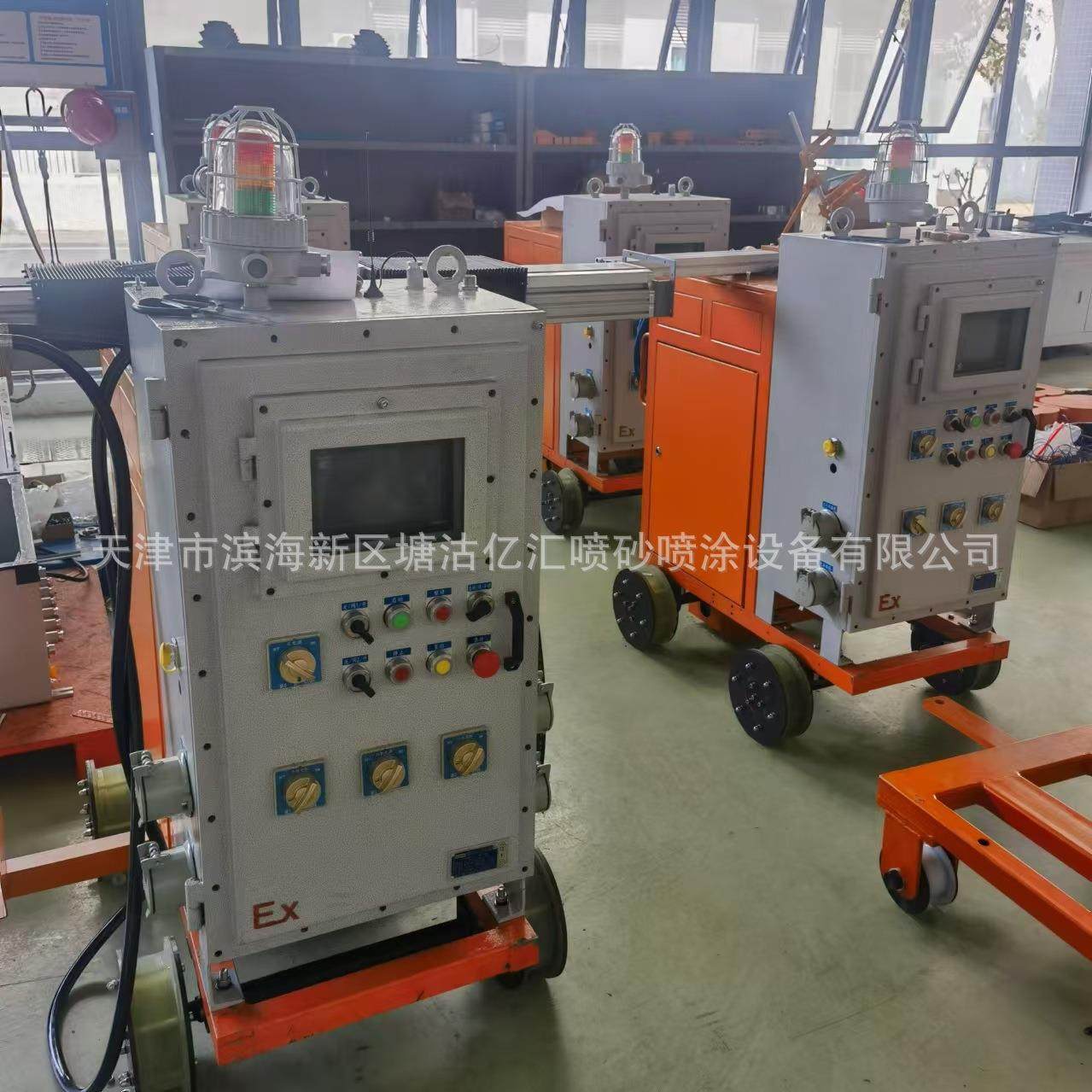 风电塔筒喷涂机器人大型管道外壁自动喷涂线,机械设备,涂装设备,淘宝优惠券,粉丝福利购,淘宝优惠卷