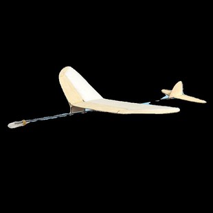 大力神手掷滑翔机轻木泡沫机翼竞赛级手抛飞机模型