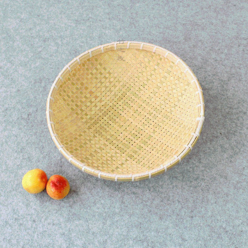 家用竹编 竹子竹筐 馍筐 馒头筐 竹篮子 收纳 簸箕 纯手工 竹制品