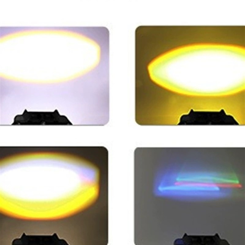 第二代升级款猫头鹰电动摩托车外置透镜射灯超亮远近强光led爆闪