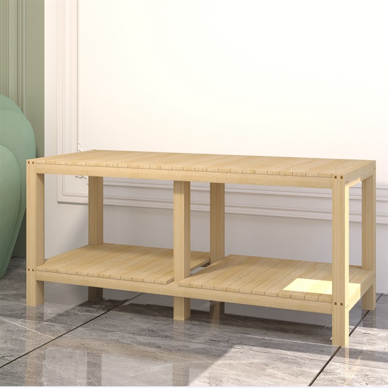 实木鱼缸架子底柜底座水族箱桌子木质置物架龟缸架双多层中小型架