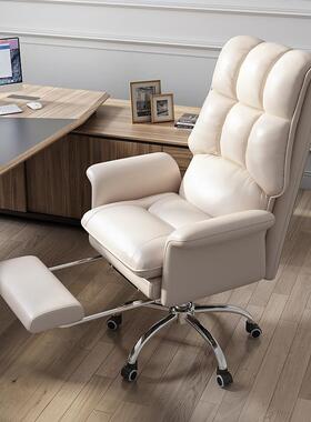 电ROZ脑椅老板椅舍体工学沙椅子宿发靠人背家用办公舒适久坐卧室