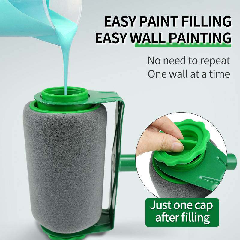 pintar facil多功能油漆乳胶漆滚筒刷套装刷涂料刷墙角修补6件套