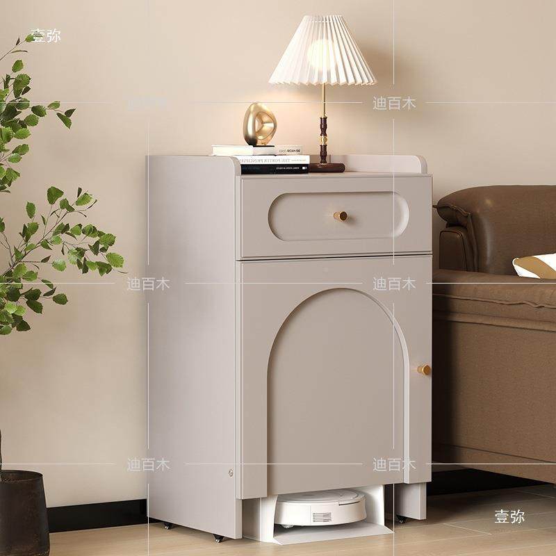 科头沃ALtj#u+l斯扫地机器人置物柜架云鲸纳架石基站架追觅上方收