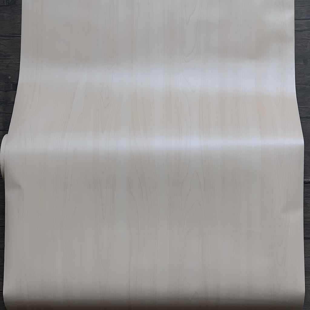 自墙纸pvc装饰装波软音片木纹客厅卧室壁纸家具展厅贴饰膜粘507贴